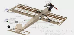 Ugly Stick - Balsa Plane