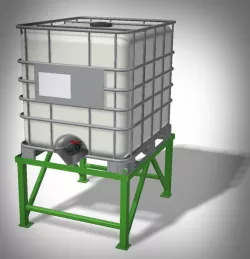 Vanity for IBC Bulk Container