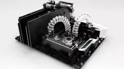 Water Cooled PC Motherboard Assembly 3D model
