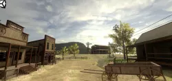 Wild Western Pack Unity3D Low-poly  3D model
