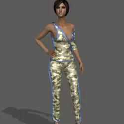Woman Suit 3D model