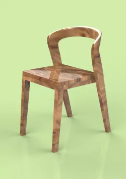 Wooden chair