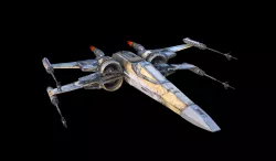 X-wing GOLD color 3D model