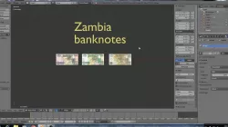 Zambia - exotic african money models Texture