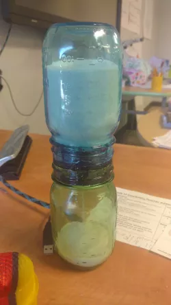 10 min jar hourglass timer