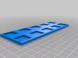 10x4 skirmish movement tray for 28 mm miniatures