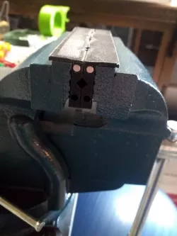 125mm / 5inch vise soft jaw grip with v-grooves
