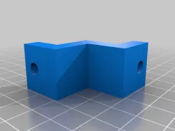20mm square tube corner bracket