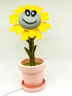 3D  FFF Google Home Mini Sunflower 2