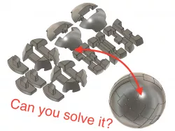 3D-Puzzle Ball