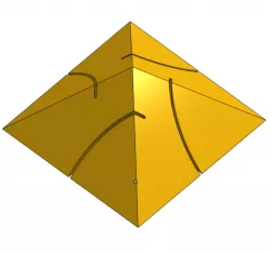 4 leaf pyramid