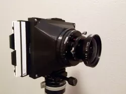 4x5 Camera for 75mm lens and Fotoman helical focus
