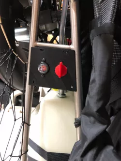 Air Conception Nitro paramotor fuel primer panel