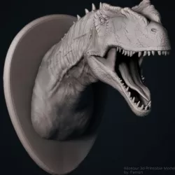 Allosaurus Head