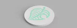 Animal crossing coaster