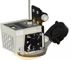 Anycubic big fan mount