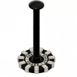 Arc Reactor Helmet Stand