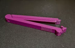 Bag Clip with strong hinges and a strong locking mechanism
