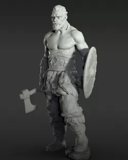 Barbarian Miniature