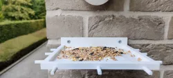 Bird feeder platform