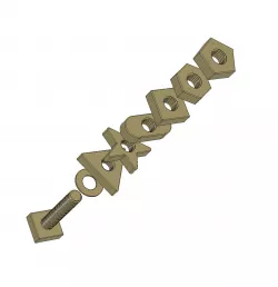 Bolt and Nutz - 3/4" ANSI Threads