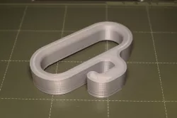 Cargo hook (for 5L bottles, shopping bags, etc.)
