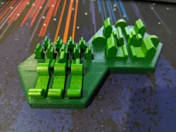 Catan Explorers & Pirates Game Pieces Holder