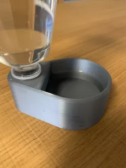 Chicken drinking trough