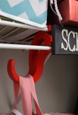 Closet Backpack Hooks