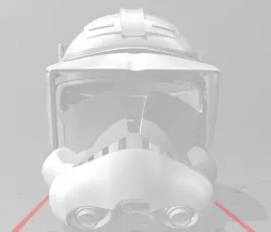Commnader Cody helmet