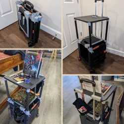 Compact Hobby Travel Cart - IRL Product Upgrade