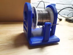 Compact Solder Wire Holder
