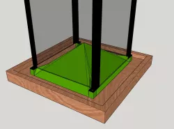 Copper Spade Bird Feeder Upgrade