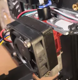 CR-6 Hotend fan adapter 40mm