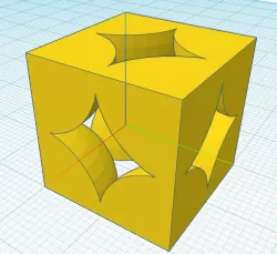 Cristal lettice simple cubic unitcell