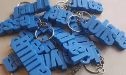 Custom 3D Keychain