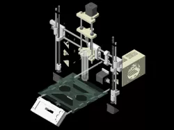 Customized 3D Printer Paste Extruder