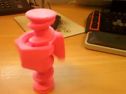 Cutaway Gravity Screw
