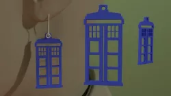 Doctor Who - Tardis Earring