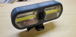 Dual Harbor Freight Work/Filming Light (18650 powered)