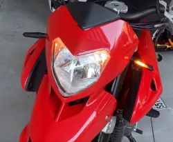 Ducati Hypermotard with OXFORD - Nightrider LED indicators.