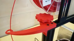 Ender 3 Filament Guide &  Z-Axis Bearing Stabilizer (Two in One)