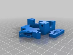 Extruder and cooling for Lama3D