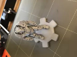 Fallout Vault Door base for my X-01 power armor model