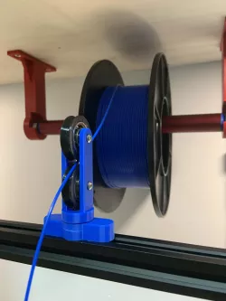 Filament Guide-Multi Directional-Dual Wheel