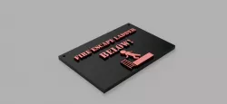 Fire Escape Ladder Sign