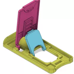 Foldable phone stand