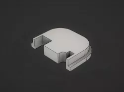 Glock Slide Cover Plate CAD Template V1.1