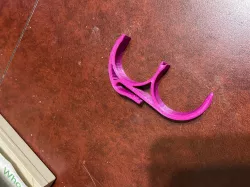 Golf ball belt clip