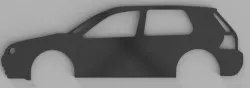 Golf MK4 keychain